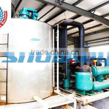 2016 Hot Sale Dyeing Cooling System Flake Ice Machine For Dyeing Industrial Ice Machine