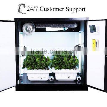 Hydroponic Deep Water Culture Indoor Plant Grow Cabinet Hobby Grow Box