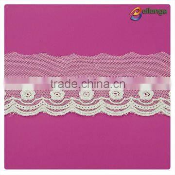 2016 widely used super charming lace trim for designed clothing