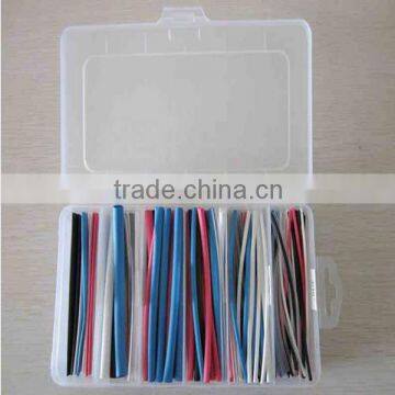 Full Color & Size 2:1 Ratio PE Material Heat Shrinkable Tubing Assortment