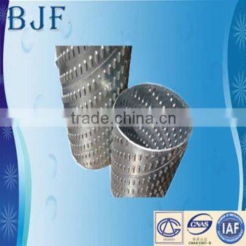 agricultral equipment longitudinal welded or spiral welded carbon steel bridge slot screen