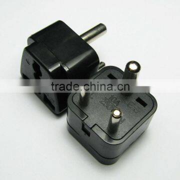 Hot sales China  2016 universal to South Africa India plug travel adaptor adapter CE Rohs
