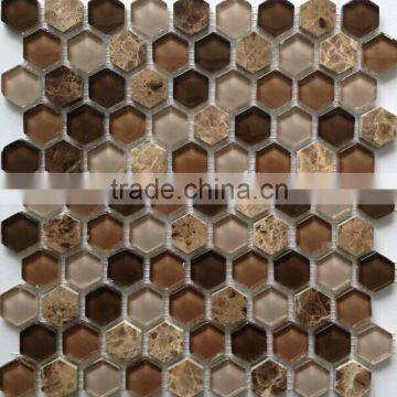 marble mosaic floor tile