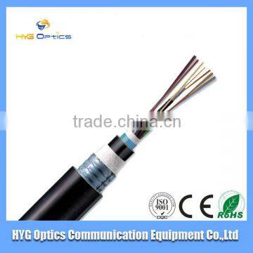 fiber optic cable/armoured 12 core fiber optic cable for outdoor network solution