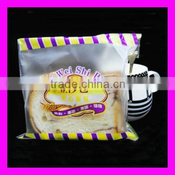 Yiwu adhesive pp plastic bag for sandwich plastic packaging