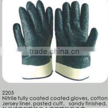 nitrile coated Heavy duty working gloves