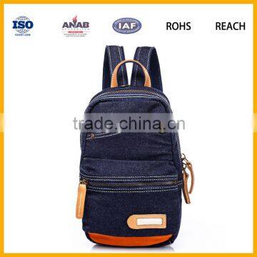 2016 New Stylish Backpack Vintage Canvas School Backpack Hiking Backpack photo-5
