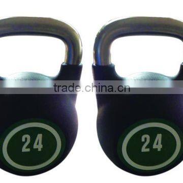 High quality Steel handle Urethane(CPU) Kettlebell