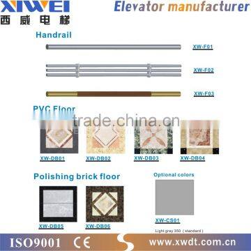 XIWEI Brand 320kg Small Beautiful Villa Elevator