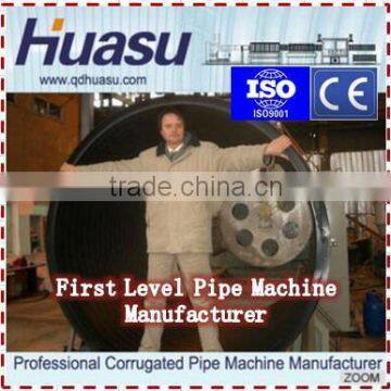 Plastic Pipe Machine/ Huge Calibre Hollowness Wall Spiral Pipe Extrusion Line