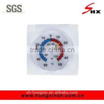 Sticking transparent C/F refrigerator dial thermometer