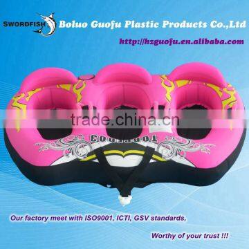 Torpedo3 high quality inflatable towable water tube