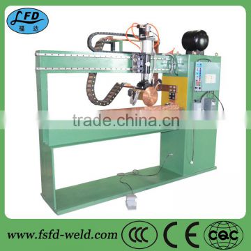 Automatic CNC Sink Rolling Seam Welding Machine for welding of Bowl on Sink Drainer