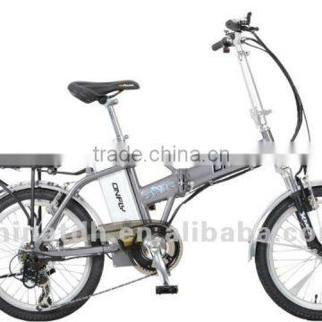 Green power Lithium battery Foldable Aluminium E-bike