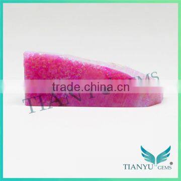 Pink color synthetic opal jewelry synthetic opal rough stone price