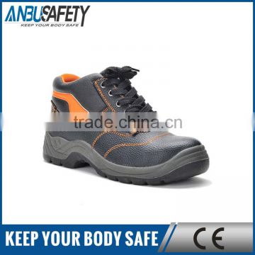 steel toe cap slip resistant fasionable safety boots for man