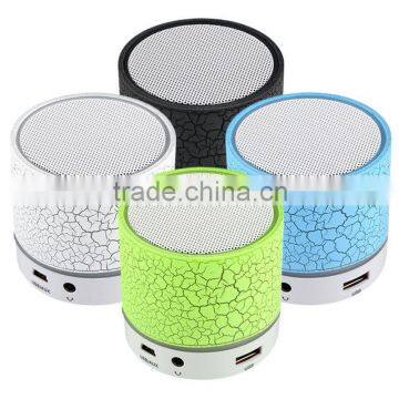 Led Light Bluetooth Speaker with FM Radio