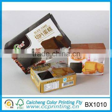 Dongguan CMYK printed food packaging cardboard box