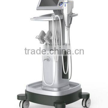300W Hifu 2000 ShotsPortable Body Slimming Machine Pain Freeportable High Frequency Face Machine