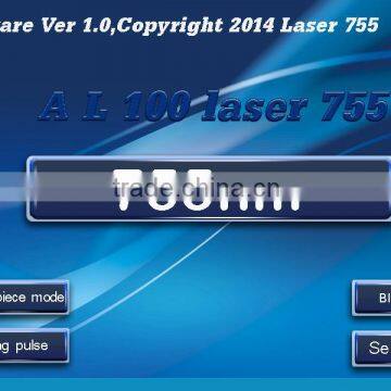 Professional Factory 755nm Alexandrite Laser Machine for Light Hair Removal photo-3