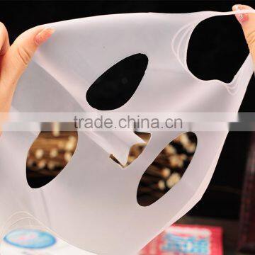 Reusable Ear Hanging Locking Water Essence Silicone Facial Mask Face Shield photo-3