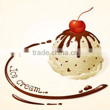 Summer Hot Sale Fruit Flavor Ice Cream Powder