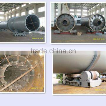 Three drum rotary dryer