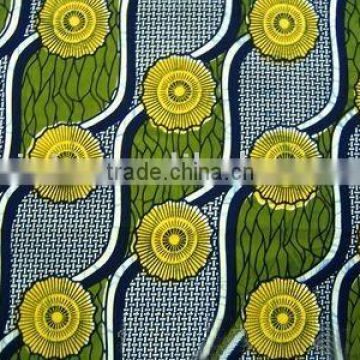 100% cotton Africa real wax batik fabric