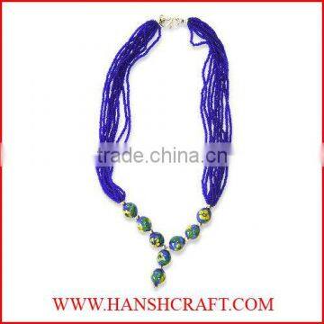 Glass Beaded Necklace