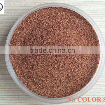 Good quality Red Natural Color Sand