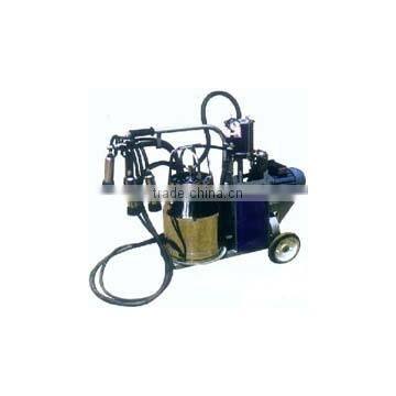 removable milking machine for cows