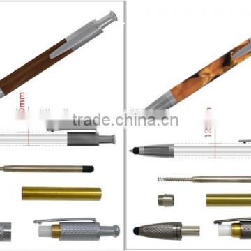 touch screen wooden ball pen kit