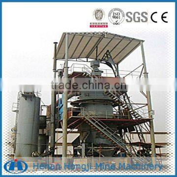 single coal gasifier used for glass furnace