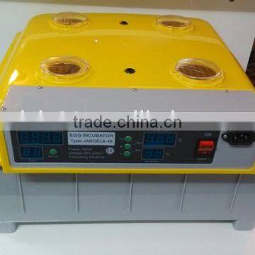 Automatic 48 Eggs Small Incubator with High Hatchability