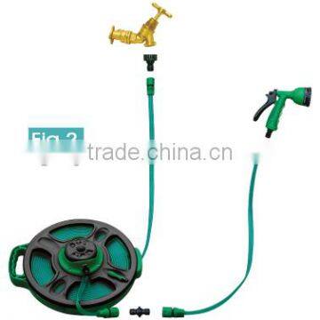 50 Ft. Flat Garden Hose Reel