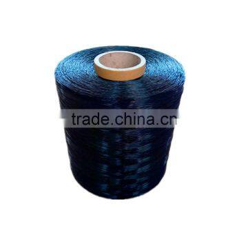 UV stabilized polyethylene monofilament type yarn