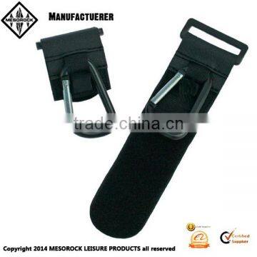 High Quality Mental+leather 2 Packs Balck Anti-slip Baby Stroller Hook photo-2