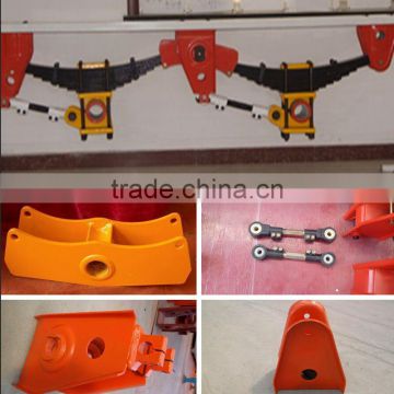 Overslung welded Mechniery Leaf Spring Trailer Fuwa Suspension