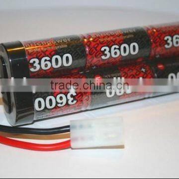 Wholesale RC Nimh battery pack 7.2V 3000mAh for RC cars