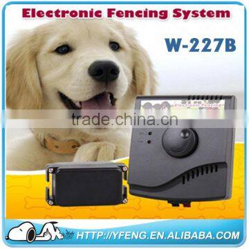 2016 W-227B Pet Fencing System -collar Waterproof and Rechargeable Hot Sell Dog Fence Product
