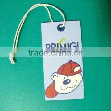 cartoon paper hang tag