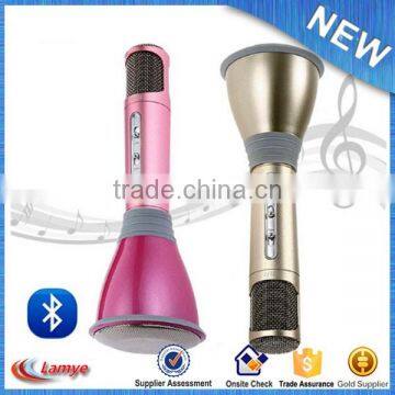 2017 Hot Selling Wireless Bluetooth Handheld Microphone K068 for Outdoor Party Karaoke