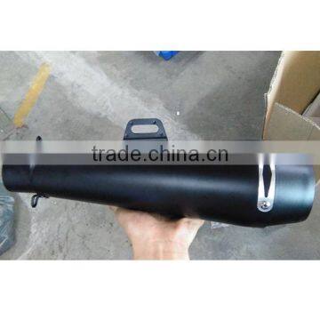 Exhaust Muffler Pipe Slip For M4 Universal Motocycle GP Mount Slip On System BLACK photo-2
