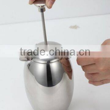 Round Shape Colorful Stainless Steel Unique Coffee Press Maker(MSUB) photo-3