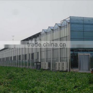 Heat resistant transparent clear greenhouse glass