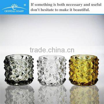 Elegant Wedding Crystal Glass Candle Holder for Wedding Decoration photo-4