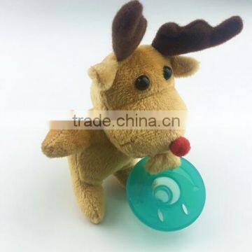 Plush Animal Pacifier and Teether Holder photo-6