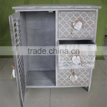 Unfinished Multi-function Wood Ambry photo-2