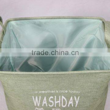 600D Oxford Cloth Laundry Pop up Hamper Basket Beautiful Large Laundry Basket With Wheels photo-4