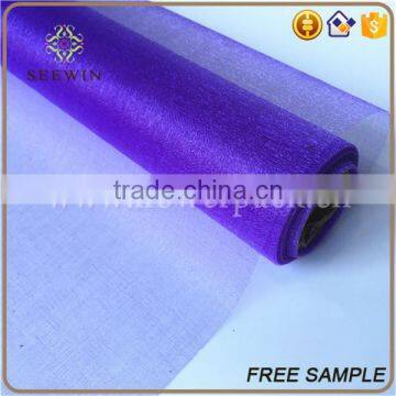 Snow Organza Rolls for Flower Wrapping photo-6
